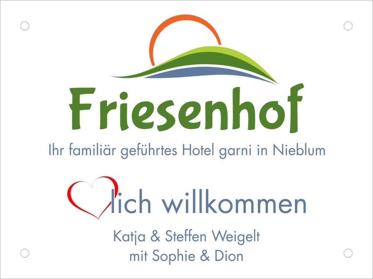 Friesenhof Nieblum - Hotel Garni ภายนอก รูปภาพ